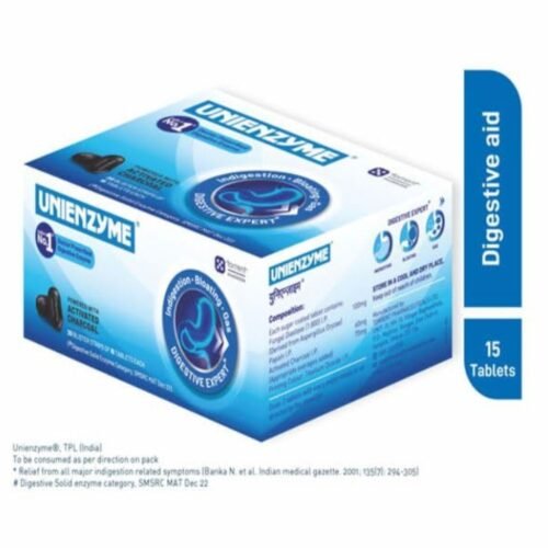 Click to open expanded view Unienzyme - Strip of 15 Tablets