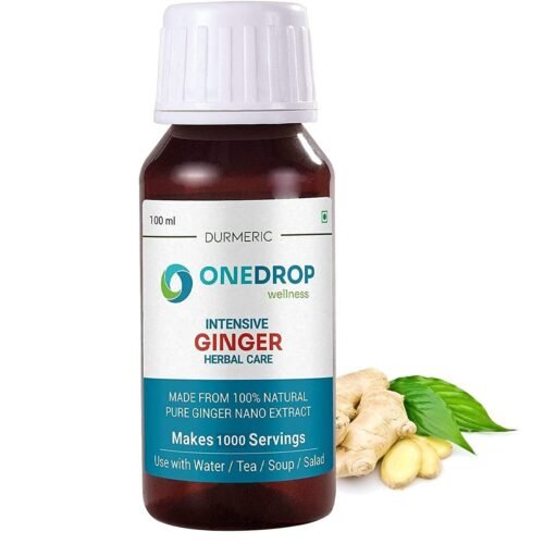 Durmeric OneDrop Wellness Intensive Ginger Herbal Drops