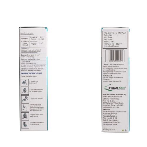 Nasal spray for Allergy