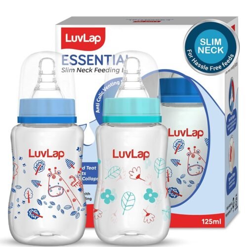 LuvLap Baby Essential Slim Neck Feeding Bottle