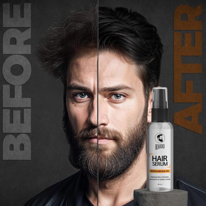 Beardo Hair Serum 50ml for Instant Shine