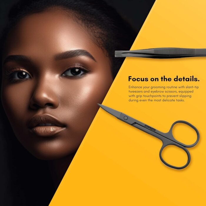 Beauté Secrets Essentials Manicure Set Nail Clippers, Stainless Steel Nail Scissors6