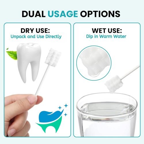 Cubs N Bears Baby Oral Care Disposable Mouth Swabs