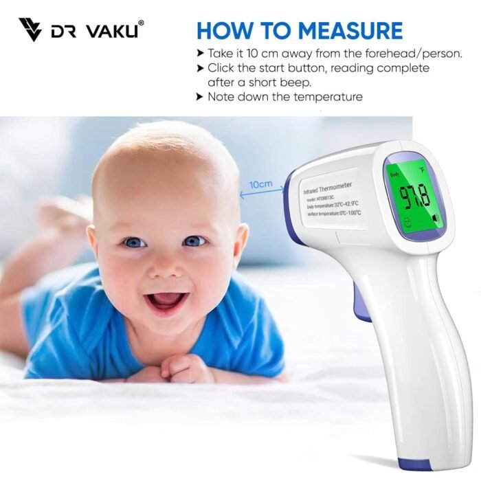 DR VAKU® Swadesi Non-Contact Infrared Digital Temperature Gun