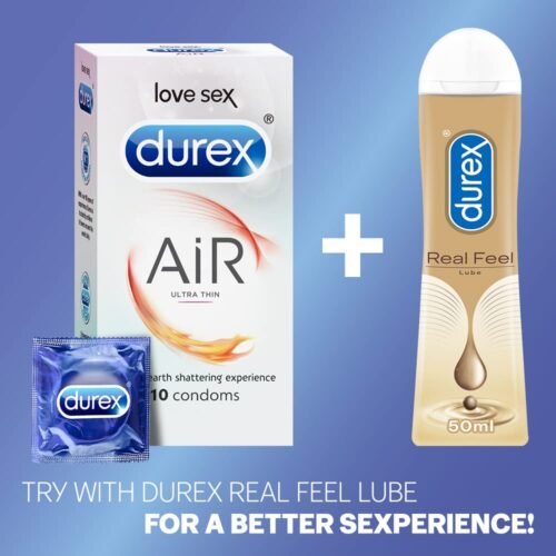 Durex Air Condoms for Men - 10 Count