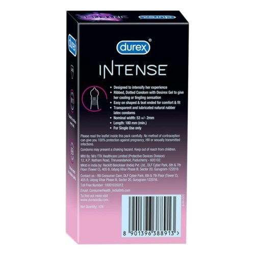 Durex Intense Condoms for her - 10 Count