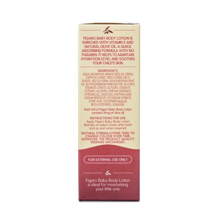 Figaro Baby Lotion 200 ml Natural Olive Oil