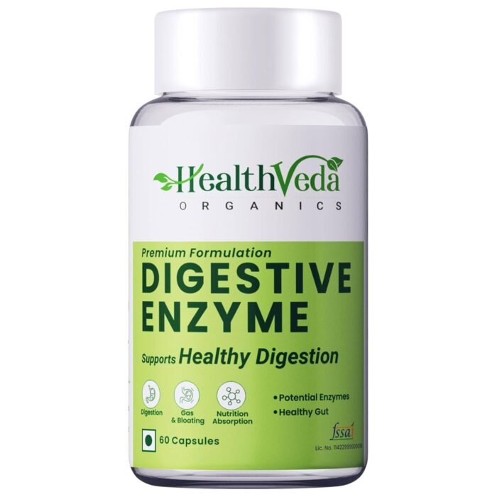 Health Veda Organics Digestive Enzyme Capsules