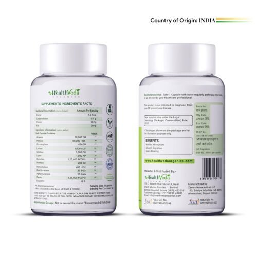 Health Veda Organics Digestive Enzyme Capsules2