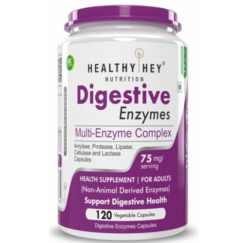 Healthy Hey Nutrition Digestive Enzymes Capsules - Amylase