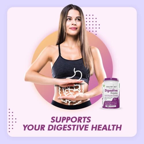Healthy Hey Nutrition Digestive Enzymes Capsules - Amylase