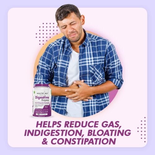 Healthy Hey Nutrition Digestive Enzymes Capsules - Amylase