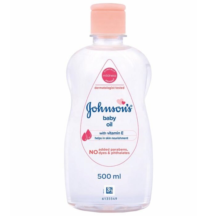 Johnson's Non-Sticky Baby Oil with Vitamin E