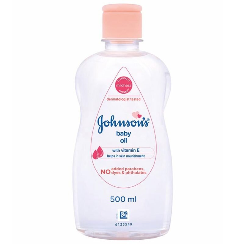 Johnson's Non-Sticky Baby Oil with Vitamin E