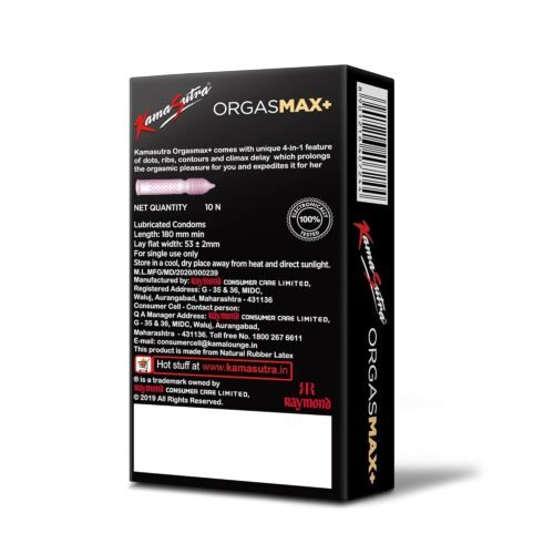 KamaSutra Orgasmax+ Condom for Men
