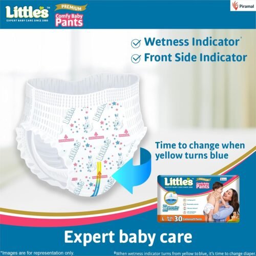 Little's Baby Diapers L Size