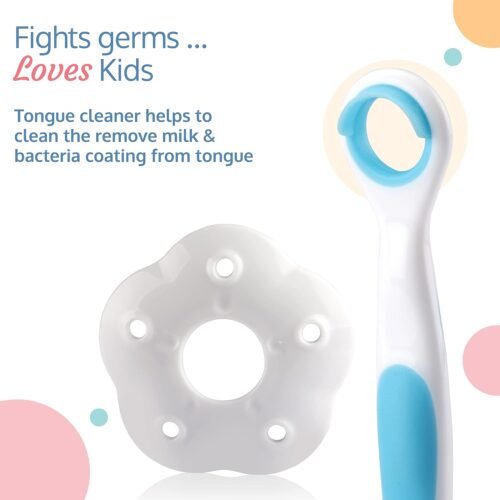 LuvLap Baby Training Manual Toothbrush Set for Kids