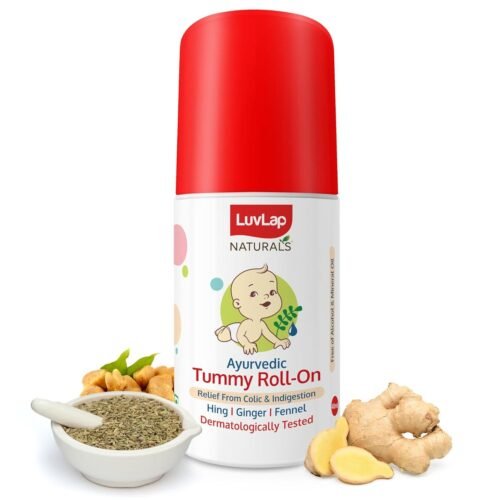 Luvlap Naturals Baby Tummy Roll On Oil