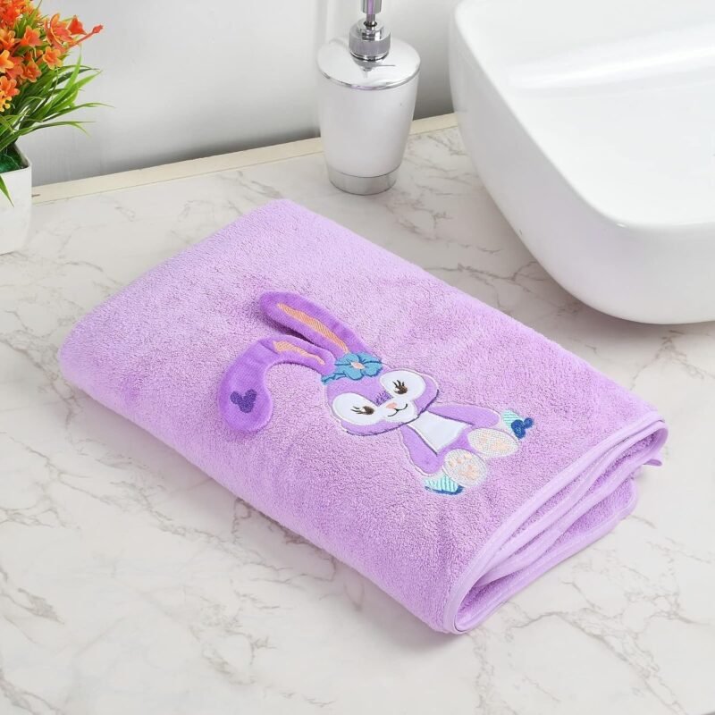 MAXOSHINE Microfiber Kids Bath Towels Quick Dry Super Absorbent Super Soft Bath Towel