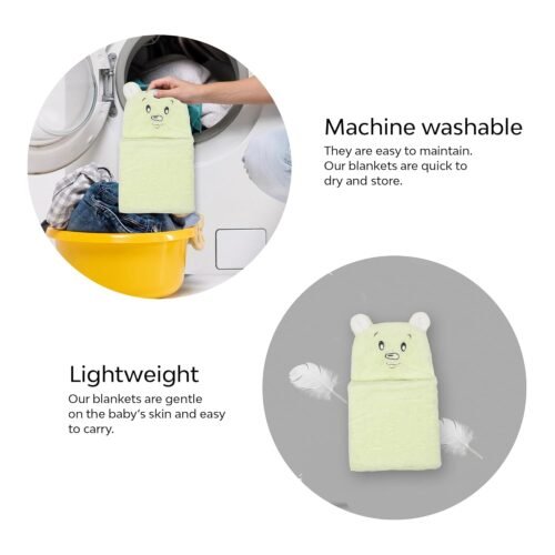 MY NEWBORN Baby Towel Bathrobe