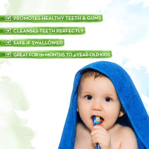 Mamaearth 100% Natural Berry Blast Kids Plaque Removal Toothpaste