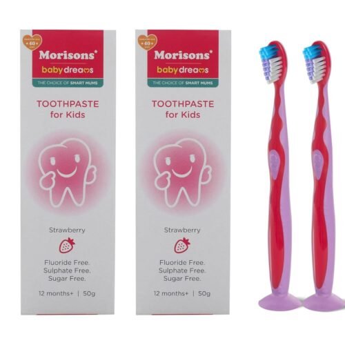 Morisons Baby Dreams Kids Strawberry Flavour Toothpaste