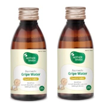 Mother Sparsh Ayurvedic Gripe Water, 120ml (Pack of 2)