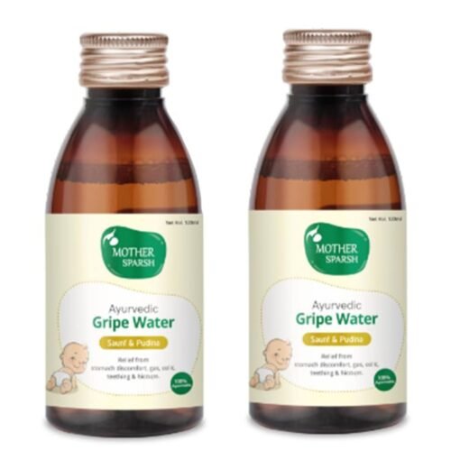 Mother Sparsh Ayurvedic Gripe Water, 120ml (Pack of 2)