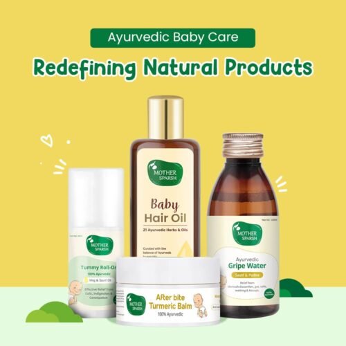 Mother Sparsh Ayurvedic Gripe Water, 120ml (Pack of 2)