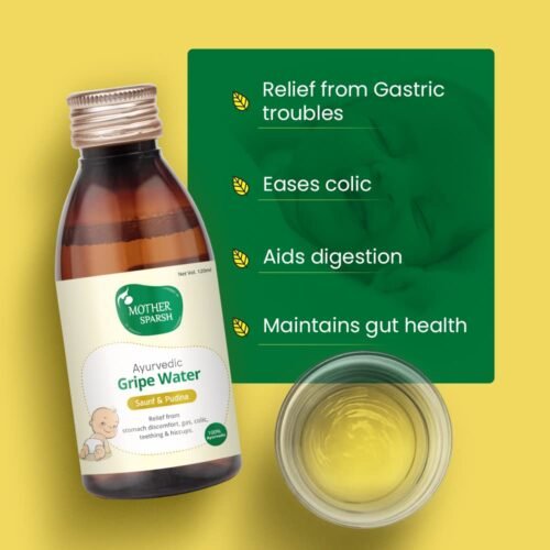 Mother Sparsh Ayurvedic Gripe Water, 120ml (Pack of 2)