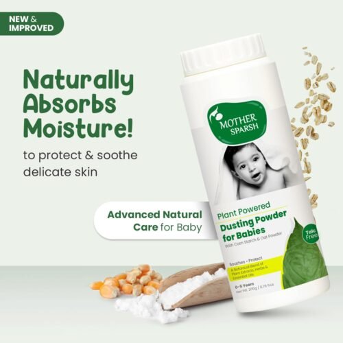 Mother Sparsh Plant Powered Dusting Powder For Babies6