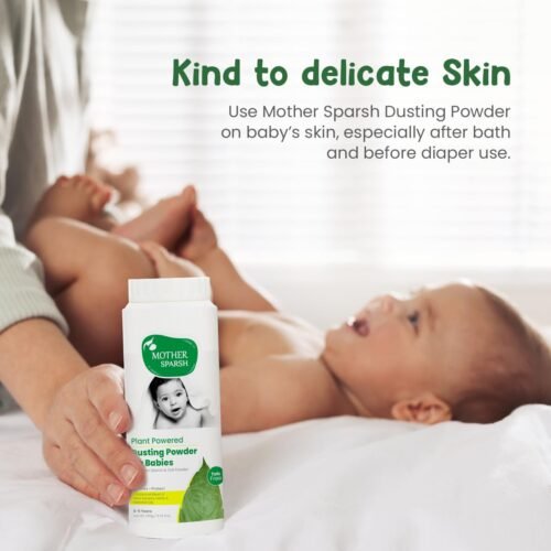 Mother Sparsh Plant Powered Dusting Powder For Babies6