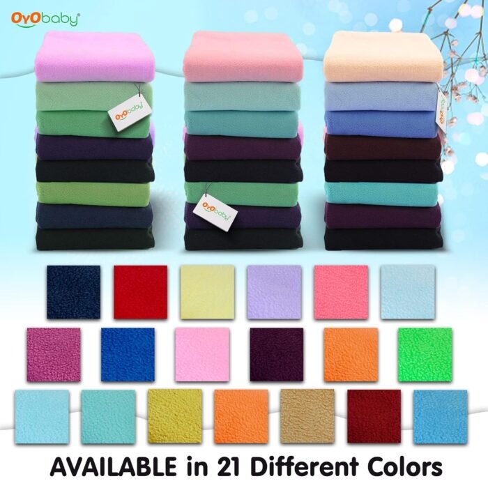 OYO BABY Anti-Piling Fleece Extra Absorbent Instant Dry Sheet for Baby