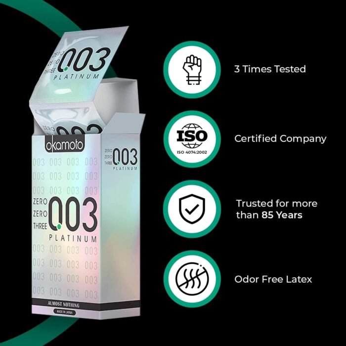 Okamoto Condom Ultra Thin Condoms for Men