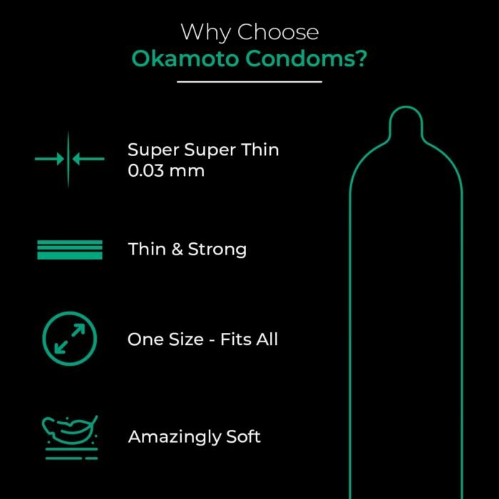 Okamoto Condom Ultra Thin Condoms for Men
