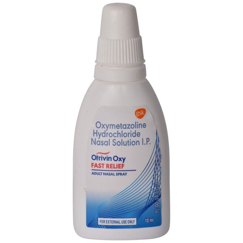 Otrivin Oxy Fast Relief - Bottle of 10 ml Adult Nasal Spray