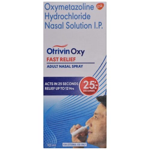 Otrivin Oxy Fast Relief - Bottle of 10 ml Adult Nasal Spray