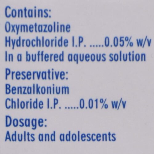 Otrivin Oxy Fast Relief - Bottle of 10 ml Adult Nasal Spray