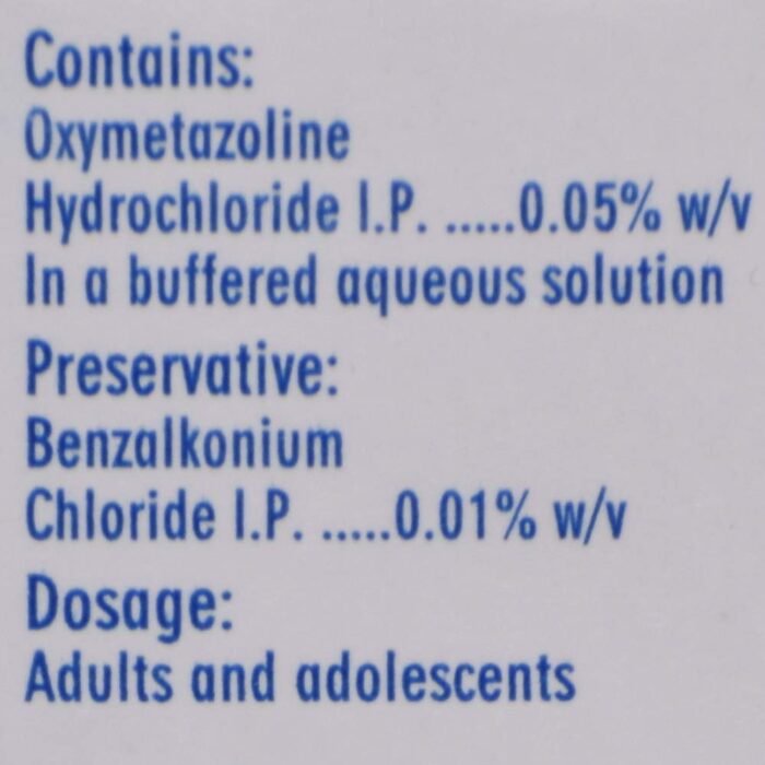 Otrivin Oxy Fast Relief - Bottle of 10 ml Adult Nasal Spray