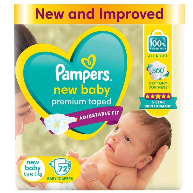 Pampers Active Baby Tape Style Baby Diapers