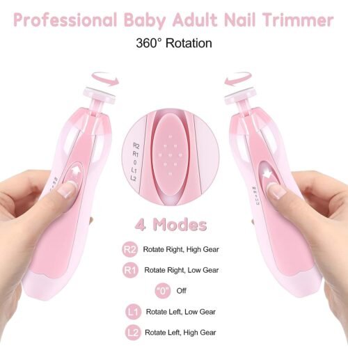 Quisitics Electric Nail Trimmer For Baby, Baby Nail Trimmer2