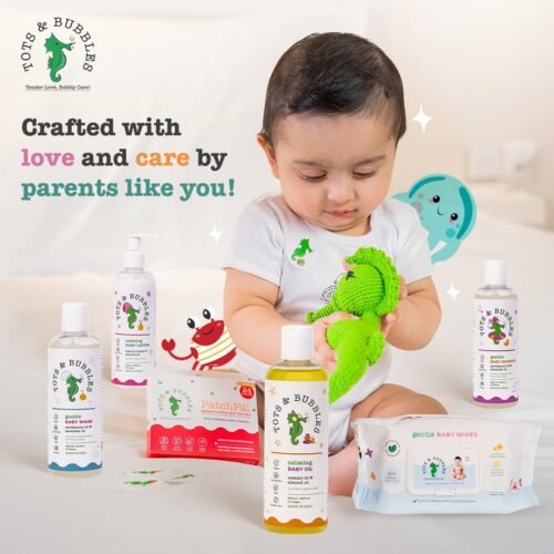 Tots & Bubbles Calming Baby Body Lotion8