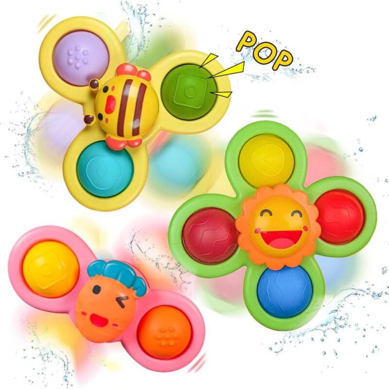 Wembley Baby Products Bath Toys 3 PCS Suction Cup