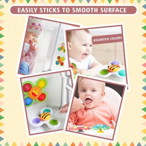 Wembley Baby Products Bath Toys 3 PCS Suction Cup