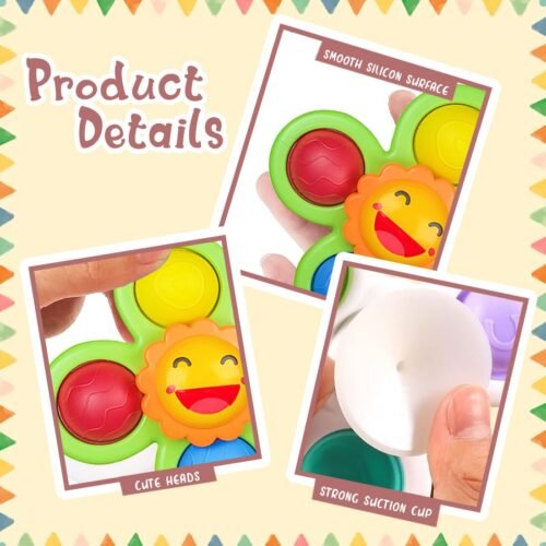 Wembley Baby Products Bath Toys 3 PCS Suction Cup