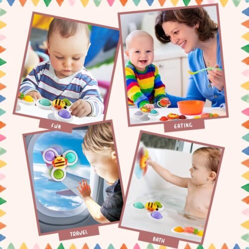 Wembley Baby Products Bath Toys 3 PCS Suction Cup7