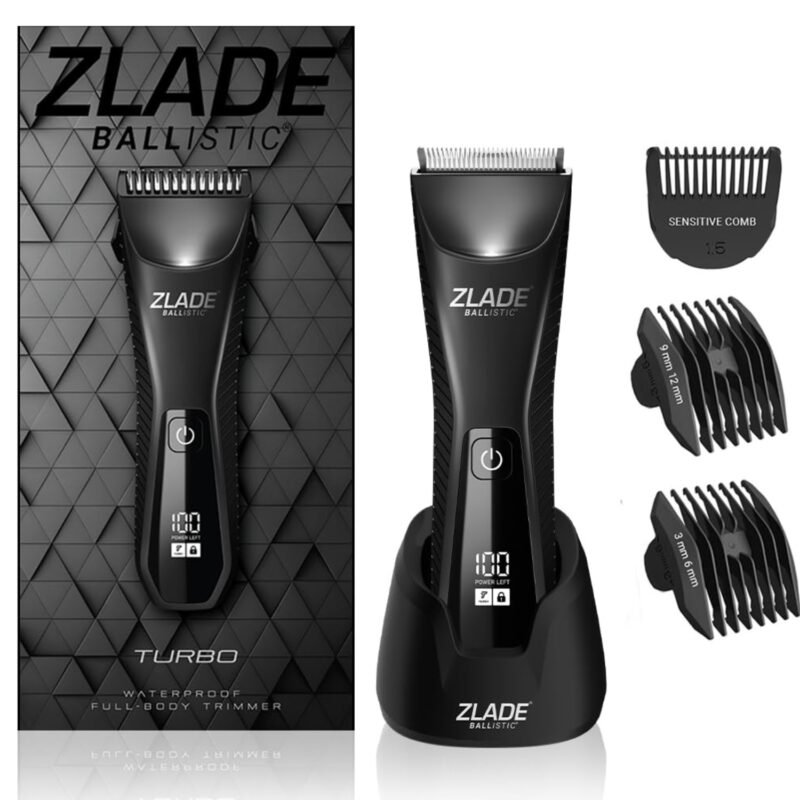 Zlade Ballistic TURBO 3.0 Manscaping Body Trimmer