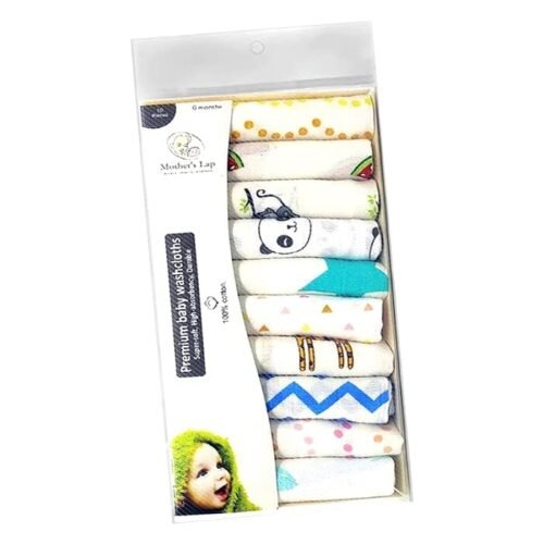 linenaffairs Muslin Baby Washcloths