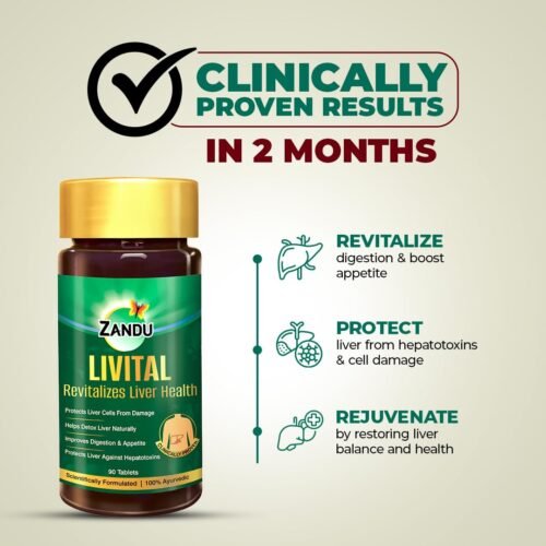 Zandu Livital Liver Tablets