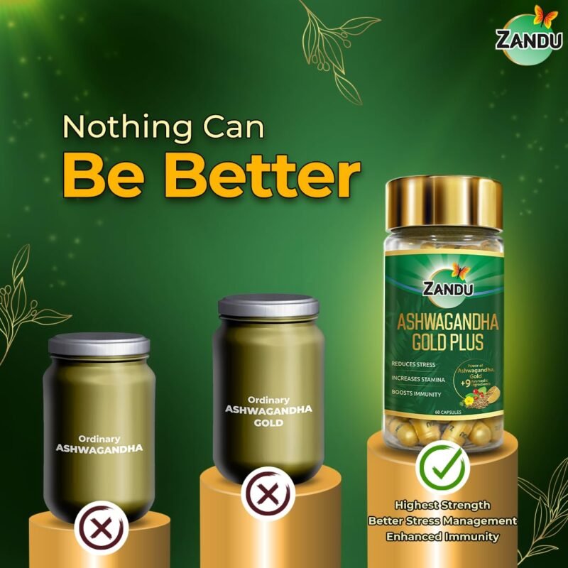 Zandu Ashwagandha Gold Plus